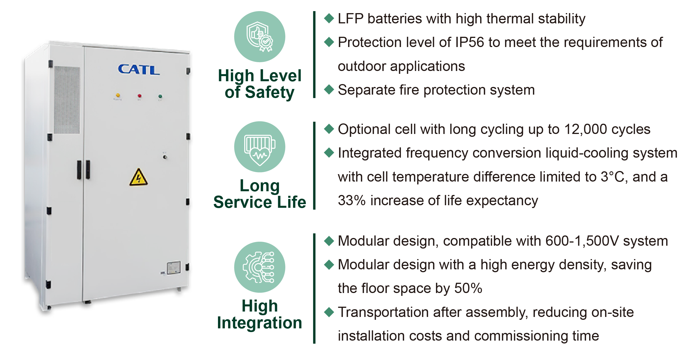 Advantages of EnerOne+